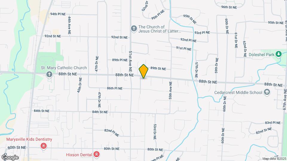 8719 52nd Ave NE Map and Location Details