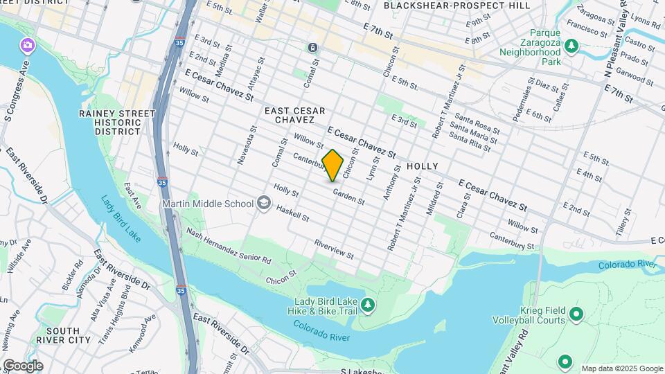 1806 Garden St Map and Location Details