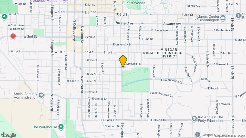 905 S Henderson St Map and Location Details