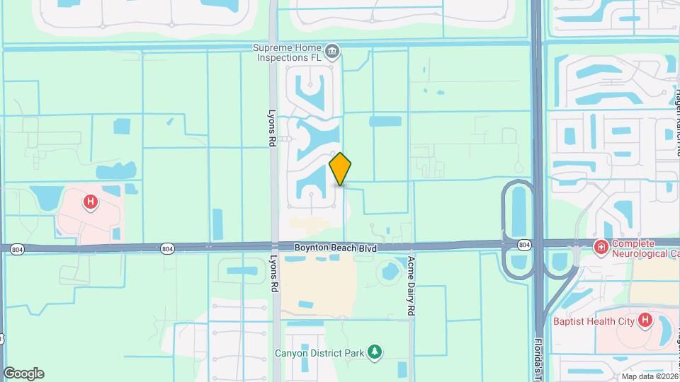 9917 Cobblestone Creek Dr Map and Location Details