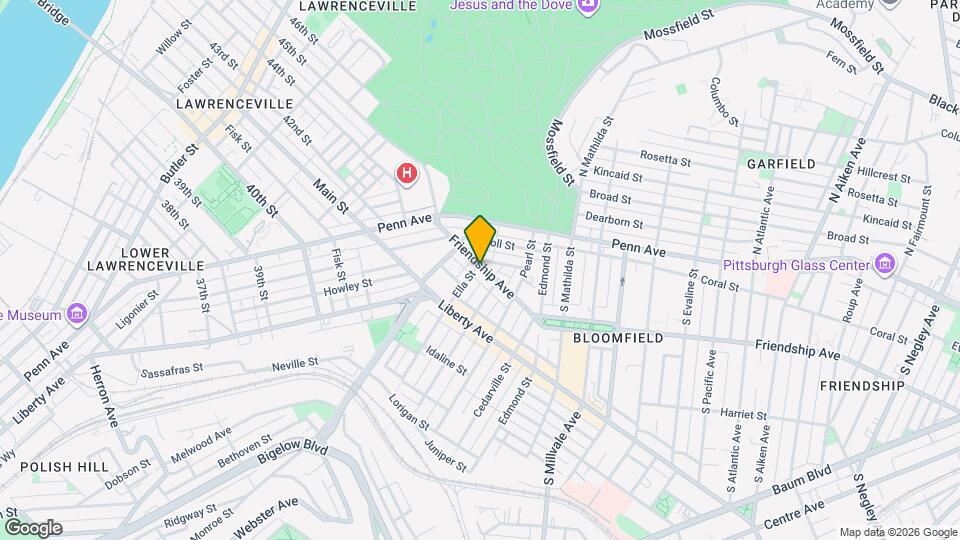 4600 Friendship Ave Map and Location Details