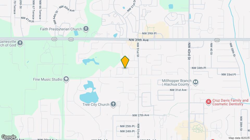 3417 NW 53rd Ter Map and Location Details