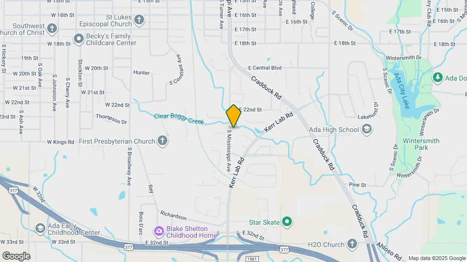 1402 S Mississippi Ave Map and Location Details