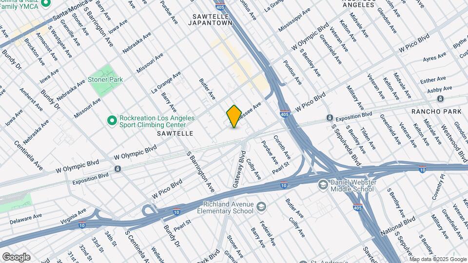 11500 Tennessee Ave, Unit 419 Map and Location Details