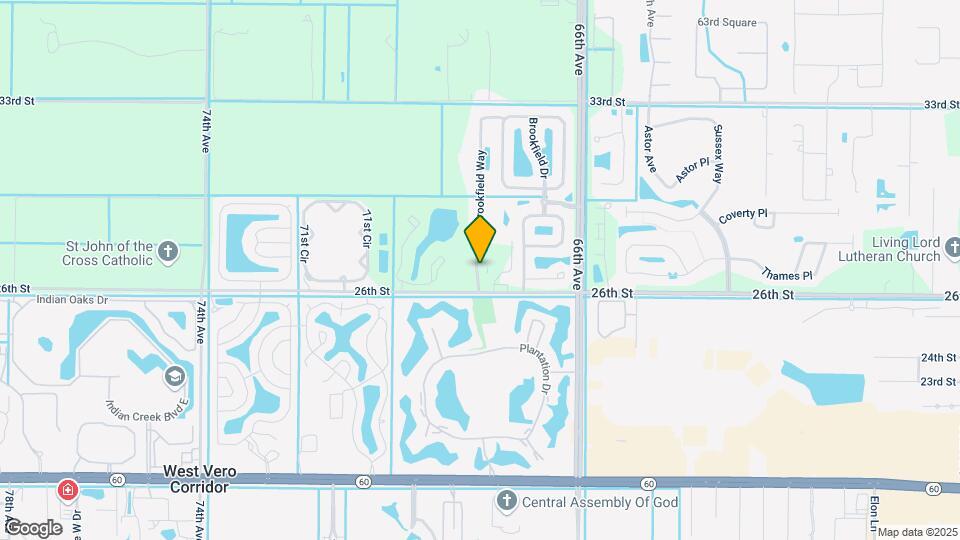 2640 W Brookfield Way Map and Location Details