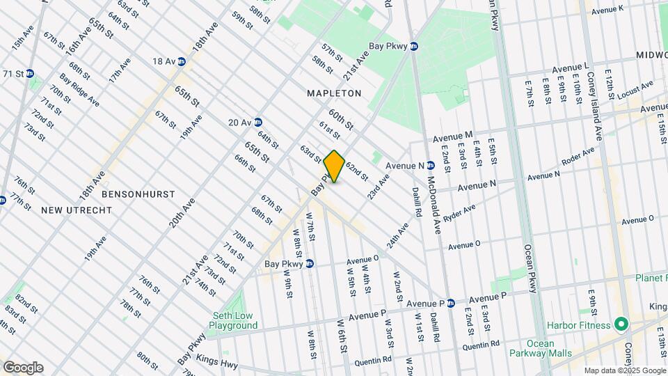 2219 64th St Map and Location Details