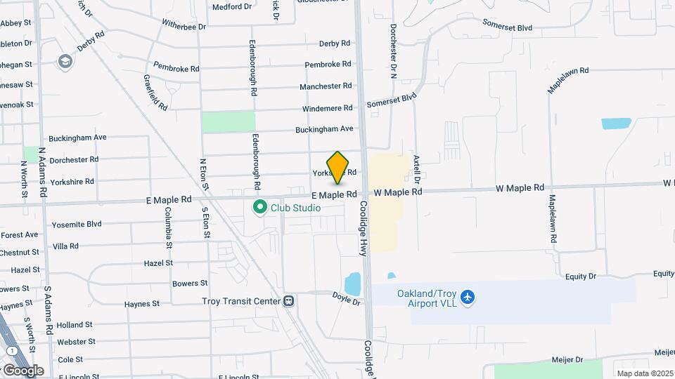 2755 East Maple Apartments Map and Location Details