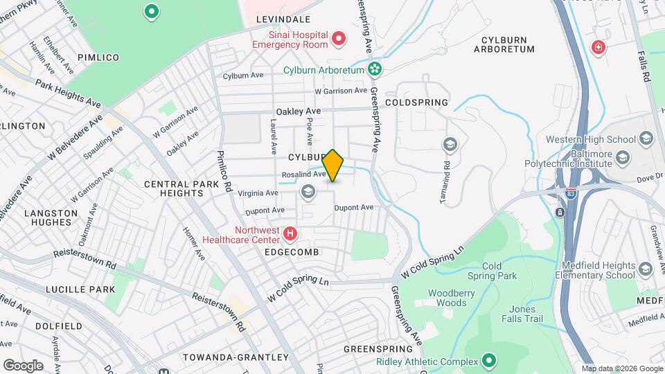2734 Virginia Ave Mapa y Detalles de la Ubicación