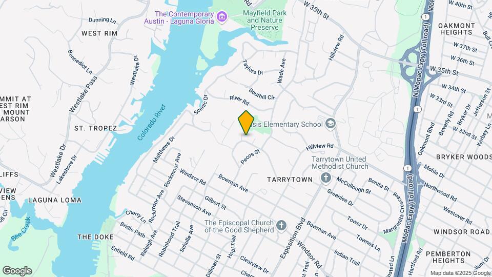 2601 Tanglewood Trail Map and Location Details