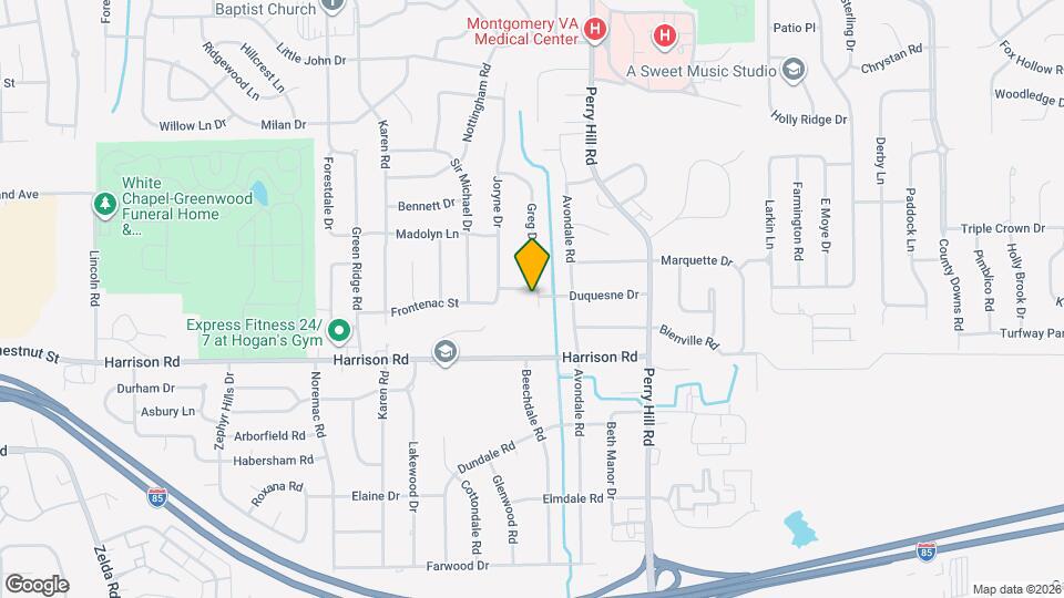 908 Greg Dr Map and Location Details