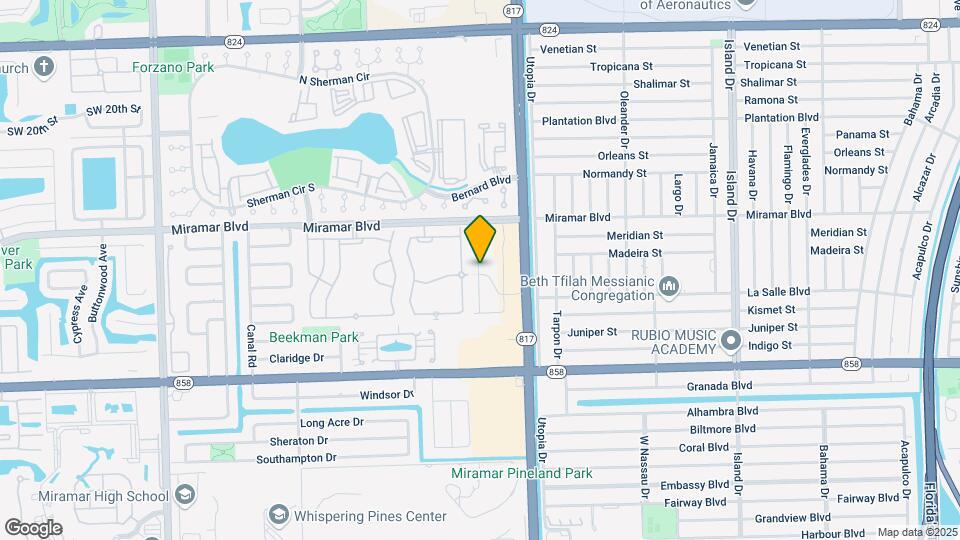 2675 SW 81st Terrace Map and Location Details