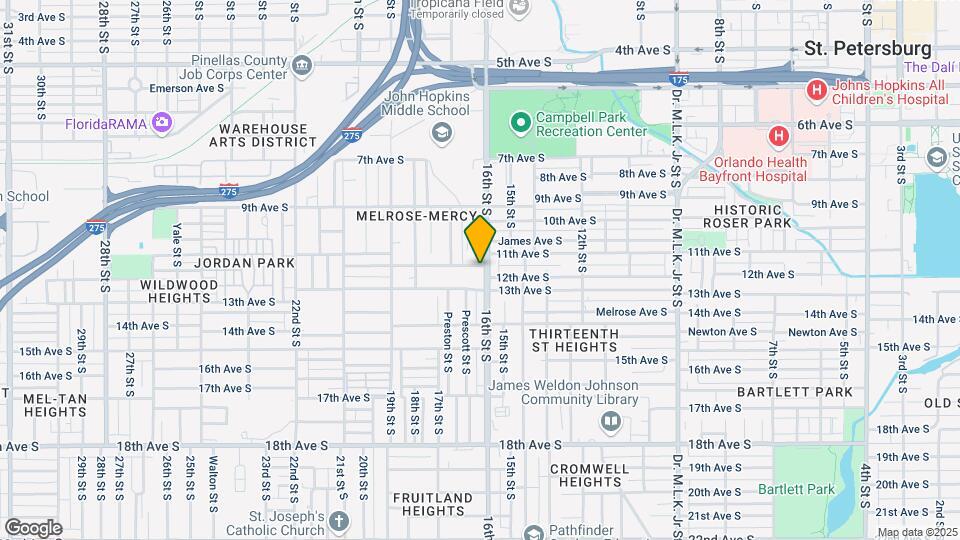 1610 12th Ave S-Unit -7 Map and Location Details