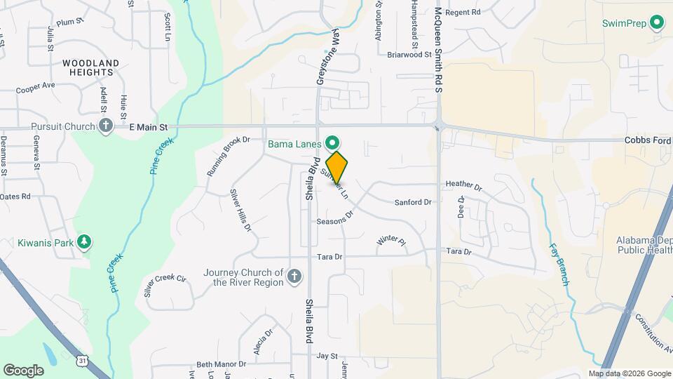 738 Summer Ln Map and Location Details