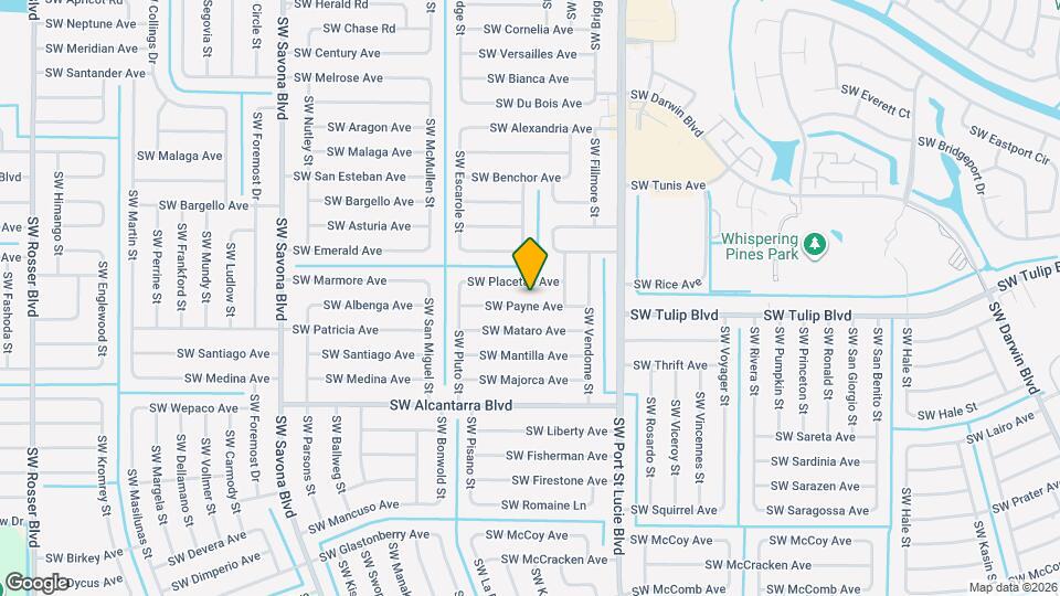 1037 SW Payne Ave Map and Location Details