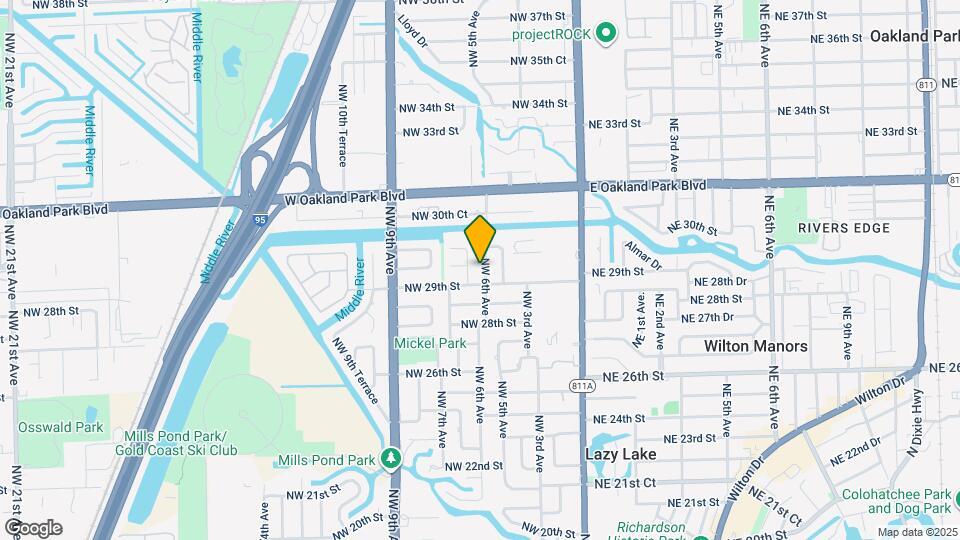 2917 NW 6th Ave Map and Location Details
