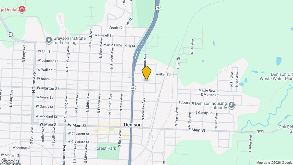 103 E Bond St Map and Location Details