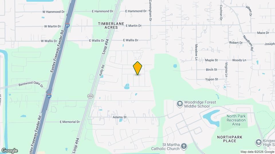 25714 Hazy Elm Ln Map and Location Details