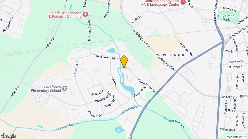 870-8G6 Spring Forest Rd Map and Location Details