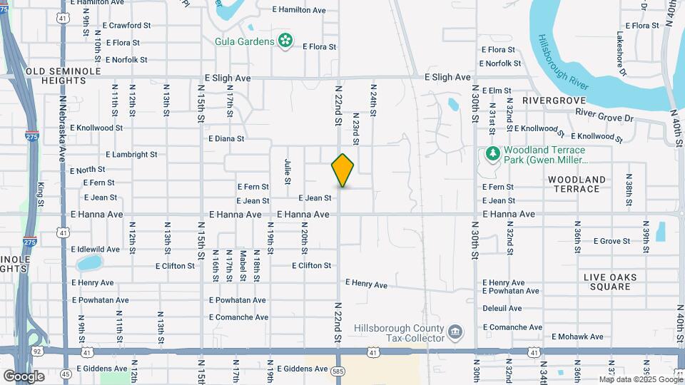 2201 E Fern St Map and Location Details