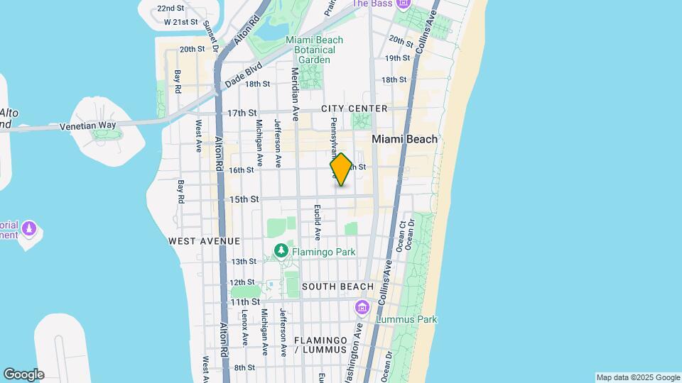 1509 Pennsylvania Ave, Unit 12 Map and Location Details