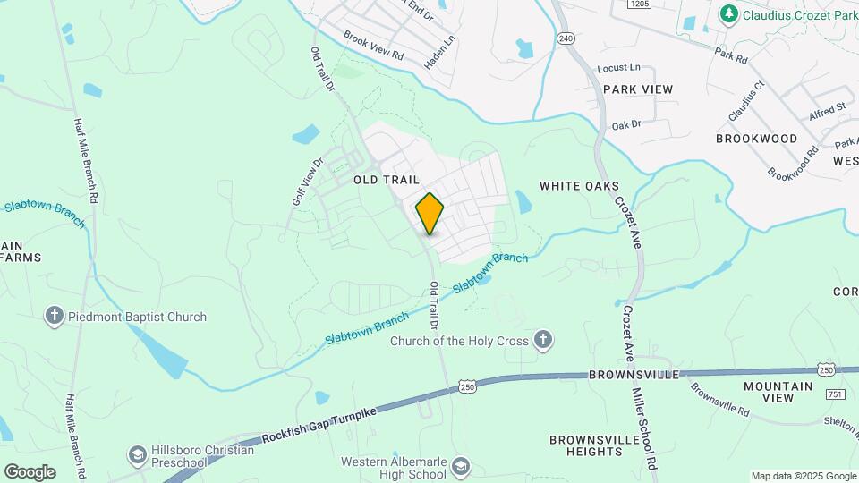 1042 Old Trail Dr Map and Location Details