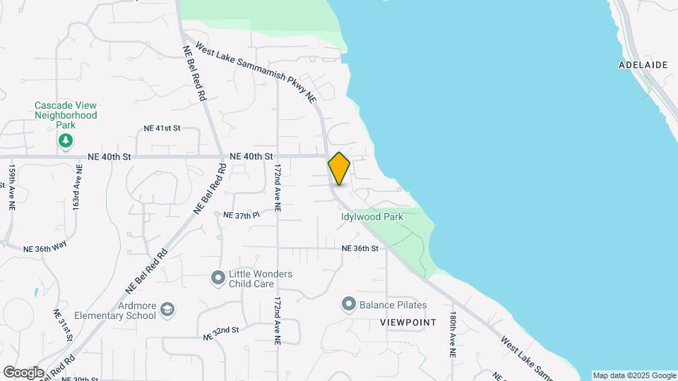 3836 W Lake Sammamish Pky NE, Unit 103 Map and Location Details