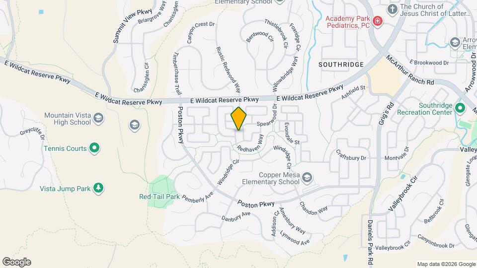 10671 Cherrybrook Cir Map and Location Details