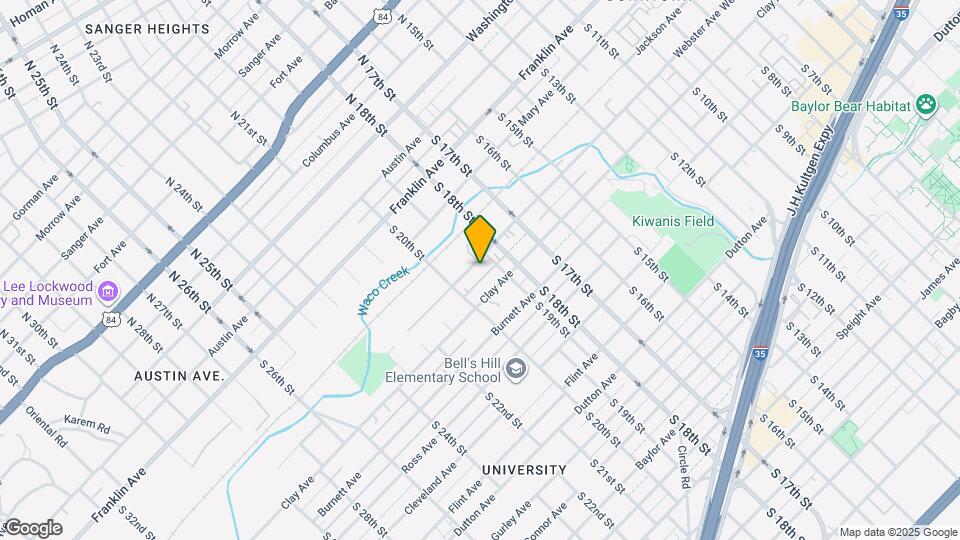 1914 Webster Ave Map and Location Details