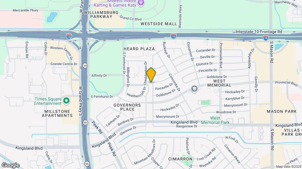 262 Coppersmith Dr Map and Location Details