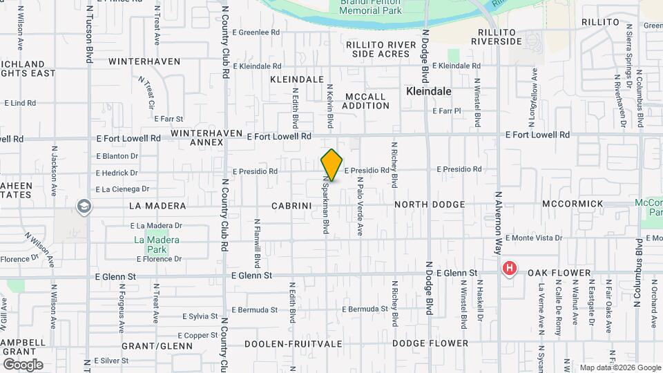 3040 N Sparkman Blvd Map and Location Details