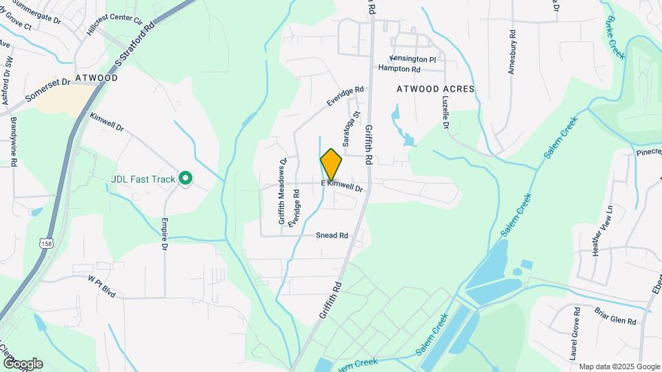 2608 Hartfield Commons Ln Map and Location Details
