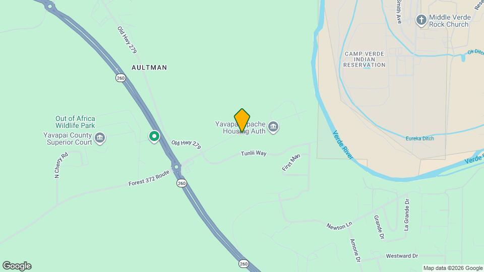 Yavapai-Apache Homes V Mapa y Detalles de la Ubicación