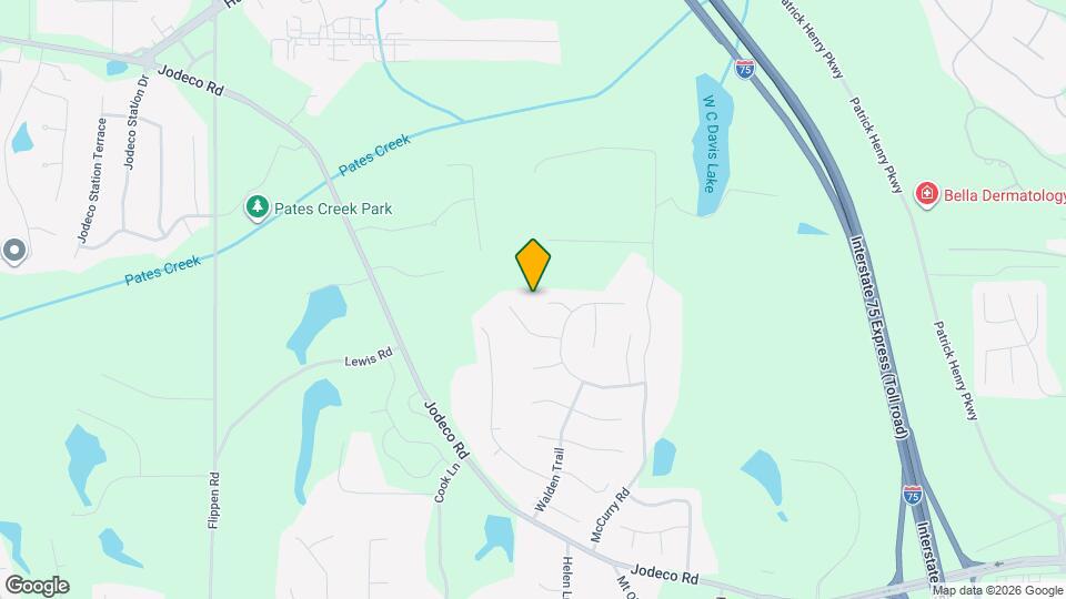 620 Crescent Ct Map and Location Details