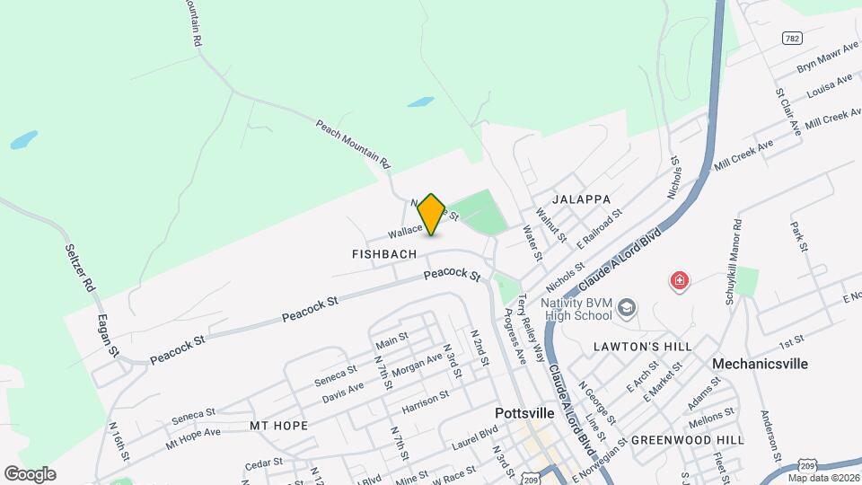 206 W Railroad St Map and Location Details