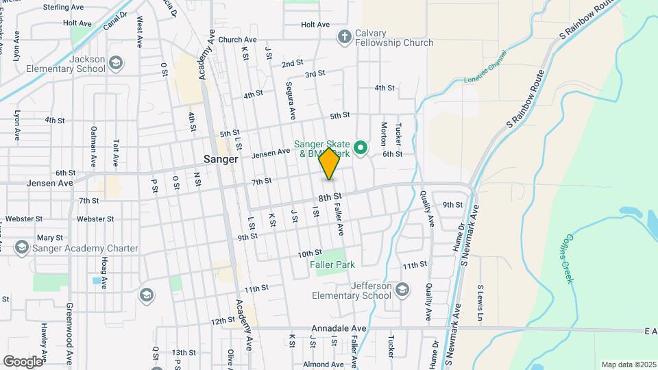 717 Faller Ave Map and Location Details