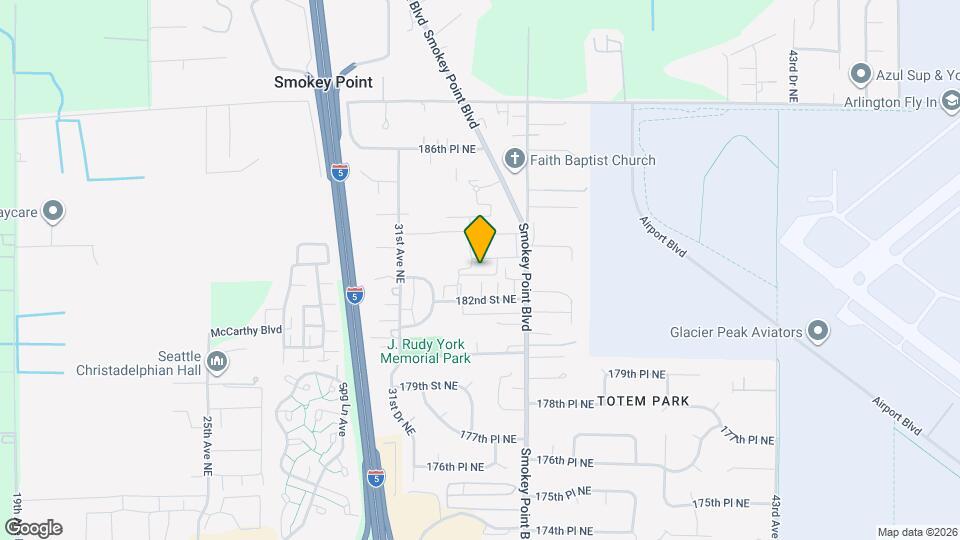 18222 Smokey Point Blvd Map and Location Details