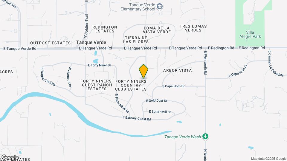2025 N Fennimore Ave Map and Location Details