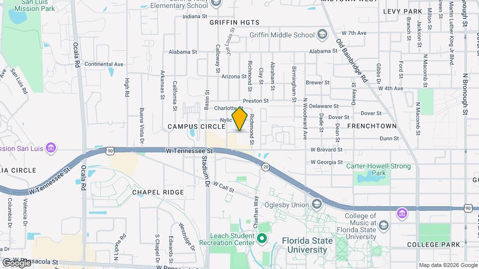 1327 Hancock St Map and Location Details