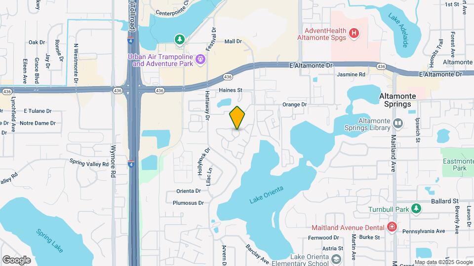 351 Lone Hill Dr Map and Location Details