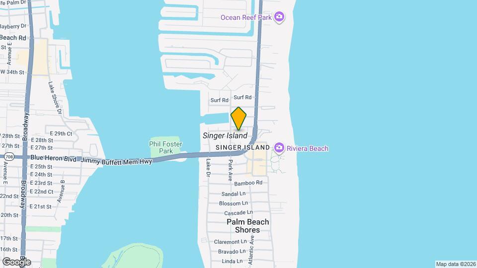 1232 Cabana Rd Map and Location Details