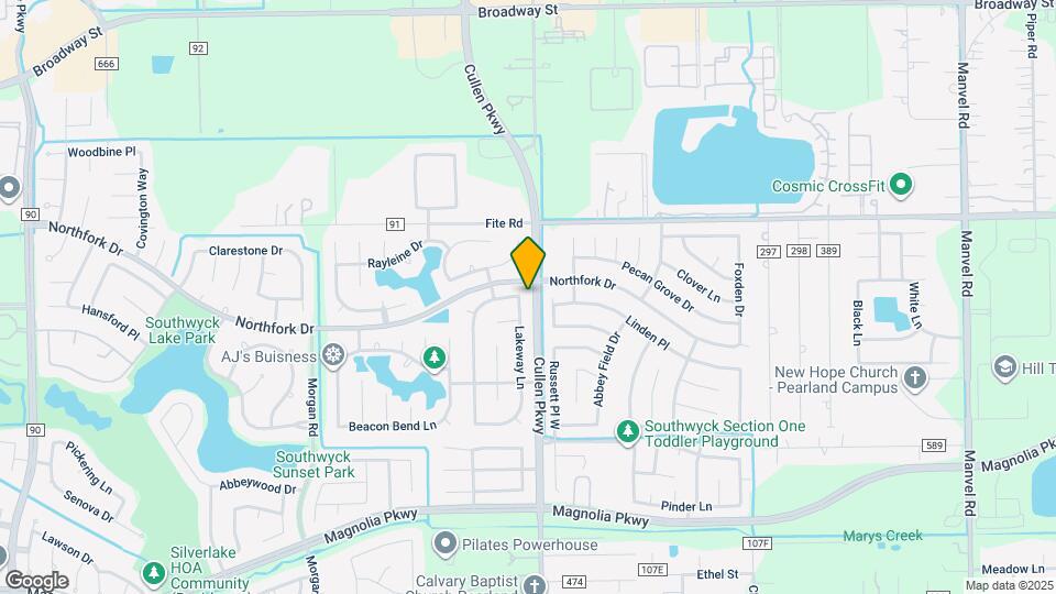 3227 Lakeway Ln Map and Location Details