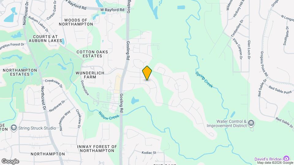 5502 Claymore Meadow Ln Map and Location Details