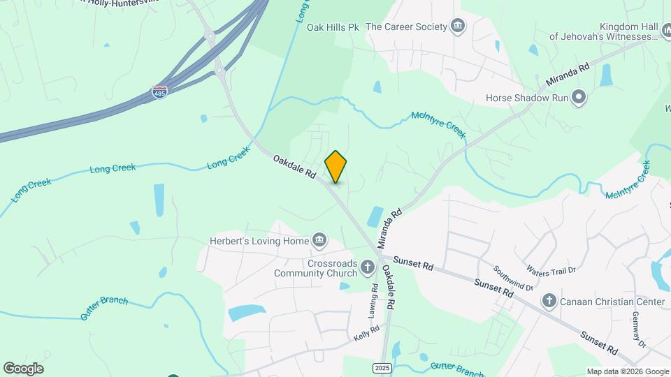 3920 Oakdale Rd Map and Location Details