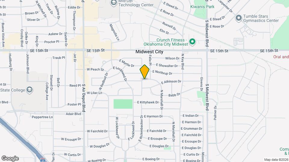 200 E Marshall Dr Mapa y Detalles de la Ubicación