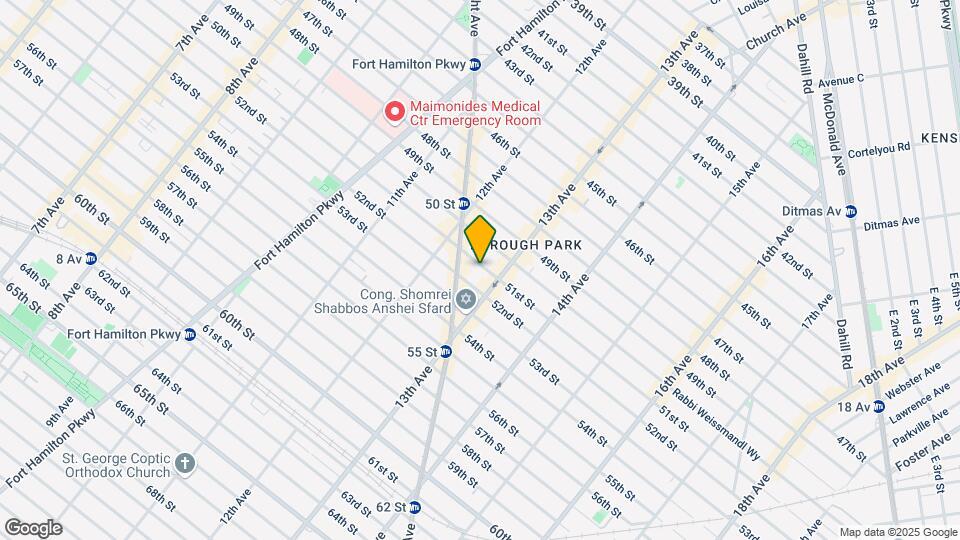 1262 51st St Map and Location Details