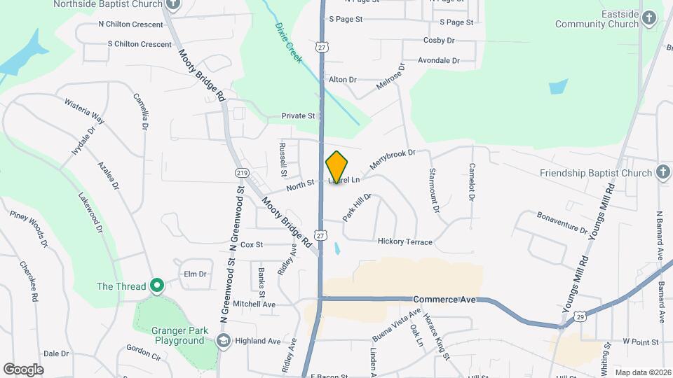 208 Laurel Ln Map and Location Details