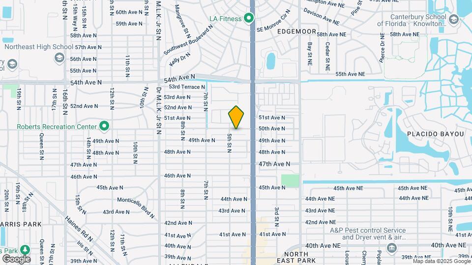 458 50th Ave N Map and Location Details