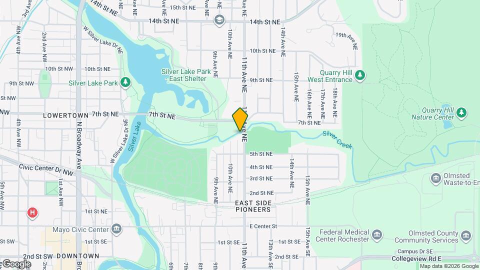 607 11th Ave NE Map and Location Details