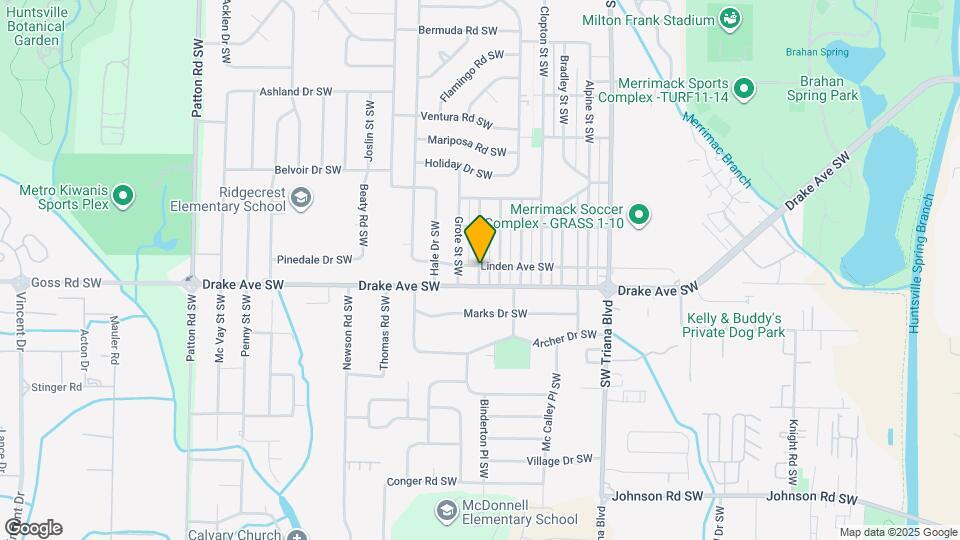 3703 Fairview St SW Map and Location Details