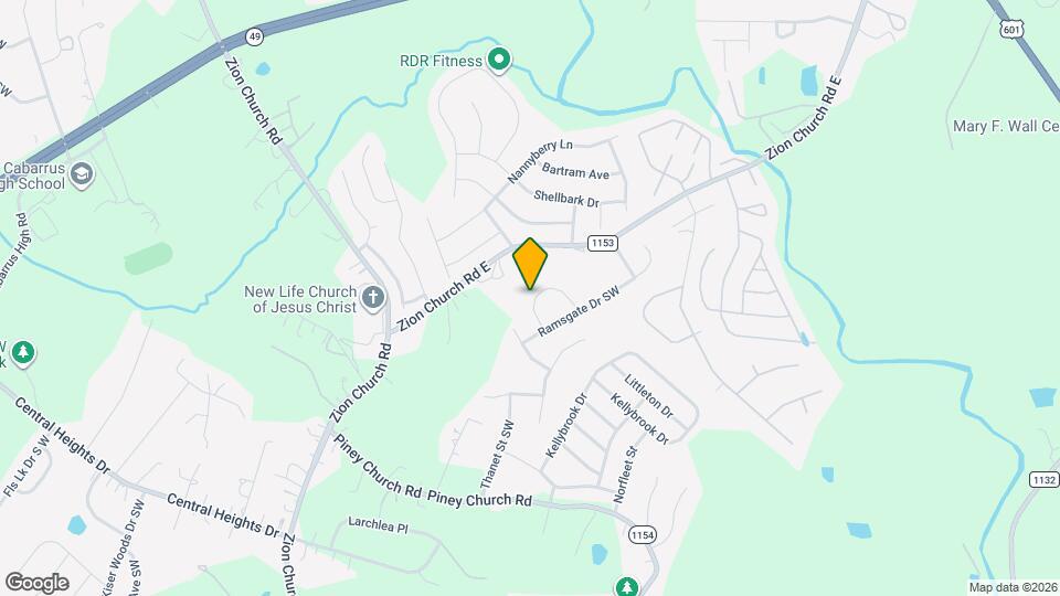 4198 Broadstairs Dr SW Map and Location Details